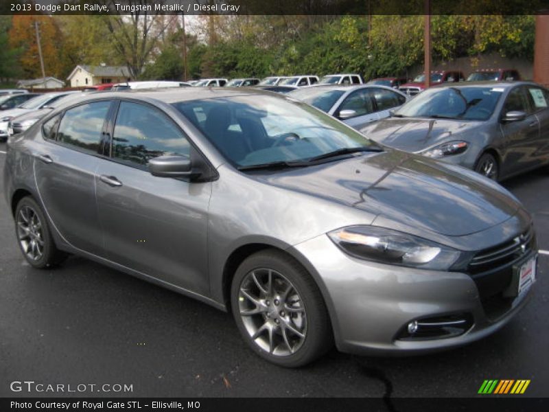 Tungsten Metallic / Diesel Gray 2013 Dodge Dart Rallye