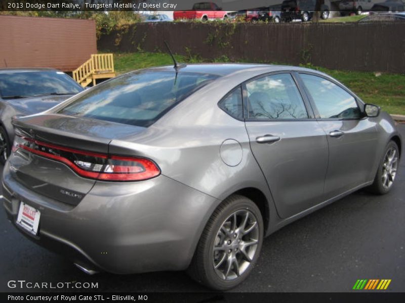Tungsten Metallic / Diesel Gray 2013 Dodge Dart Rallye