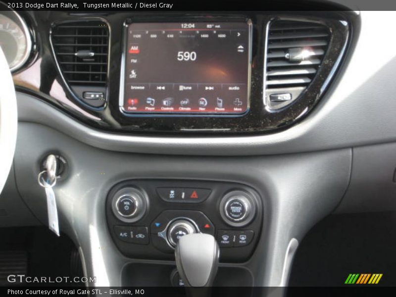 Tungsten Metallic / Diesel Gray 2013 Dodge Dart Rallye