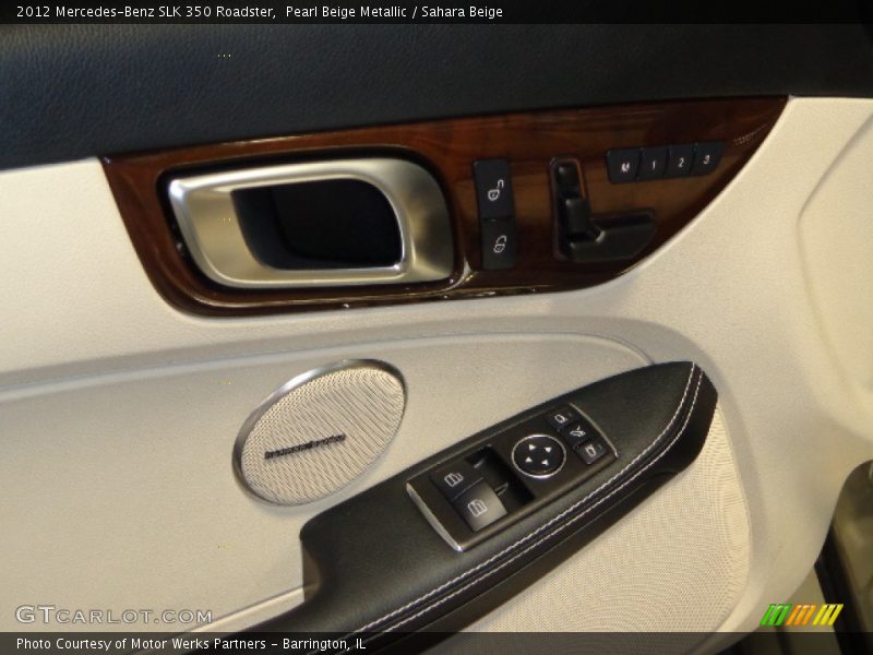 Controls of 2012 SLK 350 Roadster