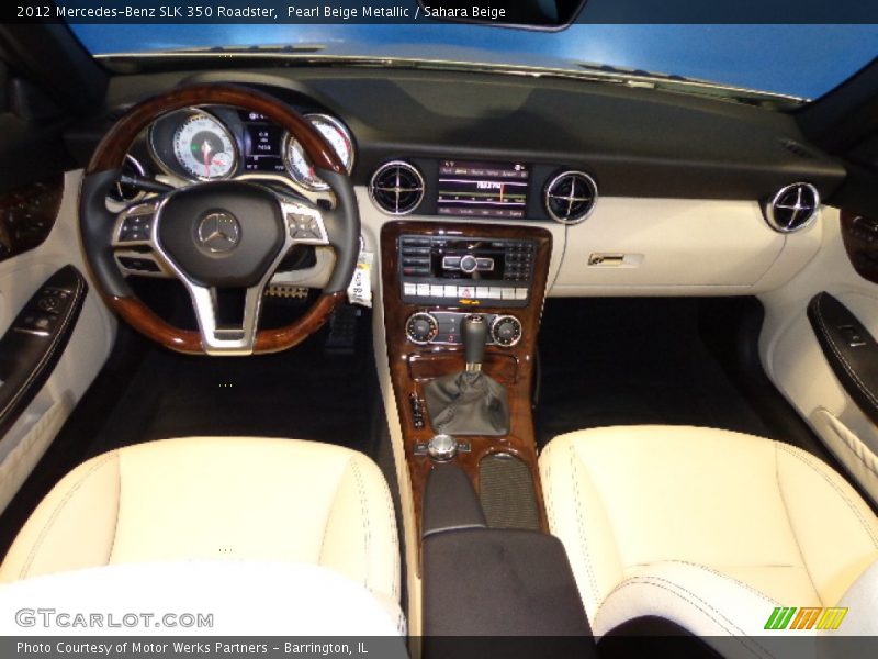 Dashboard of 2012 SLK 350 Roadster