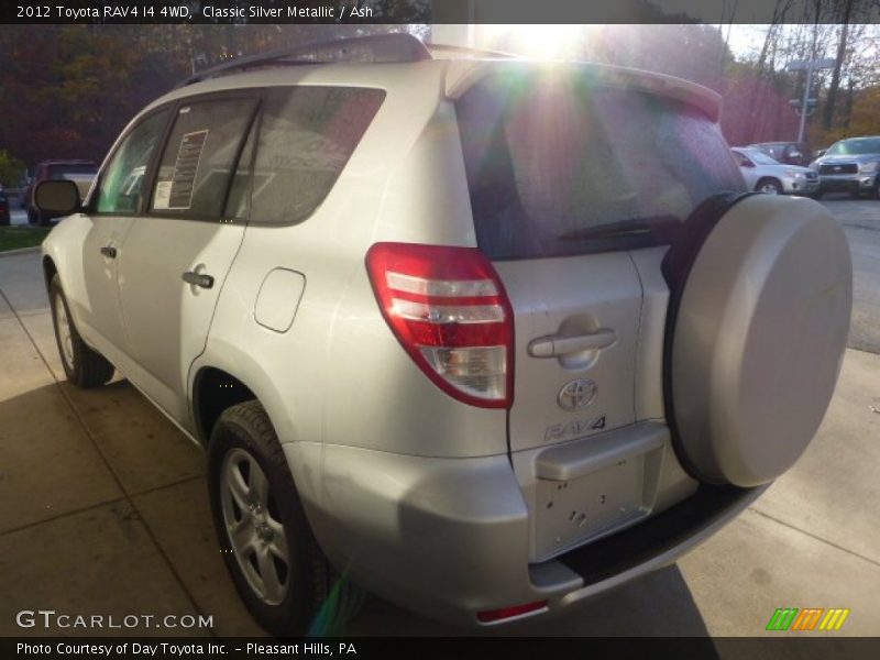 Classic Silver Metallic / Ash 2012 Toyota RAV4 I4 4WD