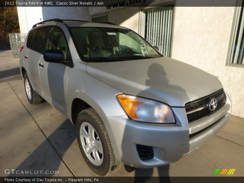 Classic Silver Metallic / Ash 2012 Toyota RAV4 I4 4WD