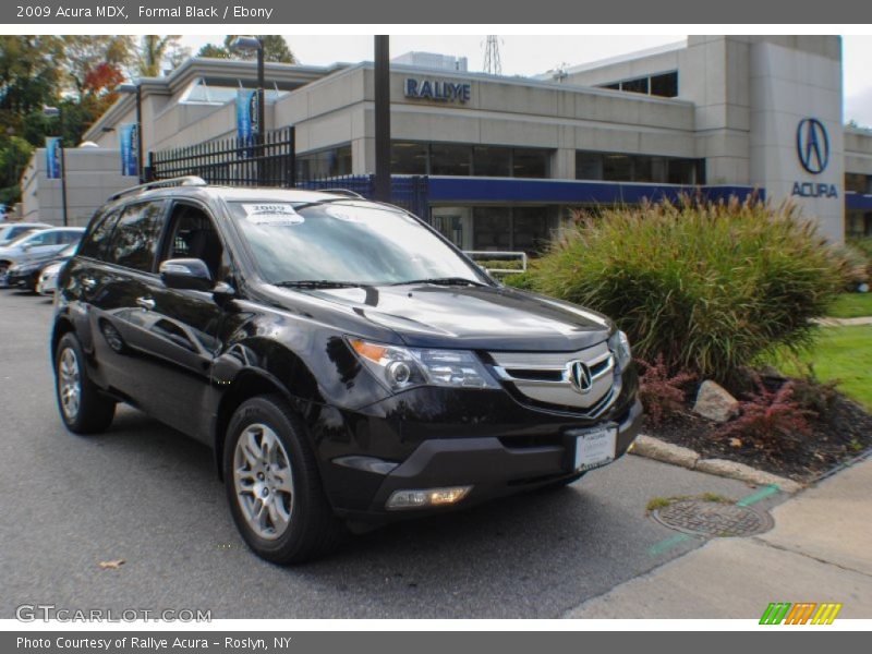 Formal Black / Ebony 2009 Acura MDX