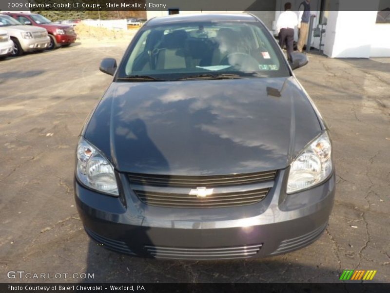 Slate Metallic / Ebony 2009 Chevrolet Cobalt LT Coupe