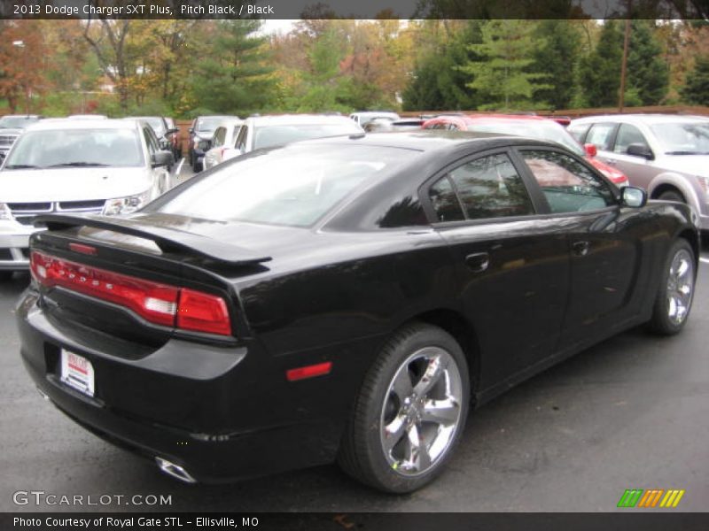Pitch Black / Black 2013 Dodge Charger SXT Plus