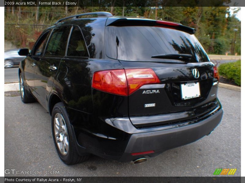 Formal Black / Ebony 2009 Acura MDX