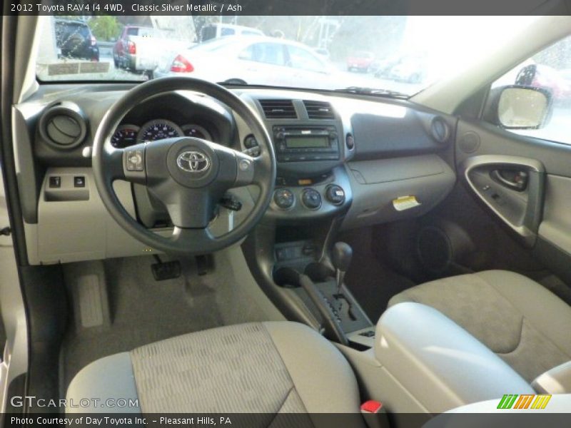 Classic Silver Metallic / Ash 2012 Toyota RAV4 I4 4WD