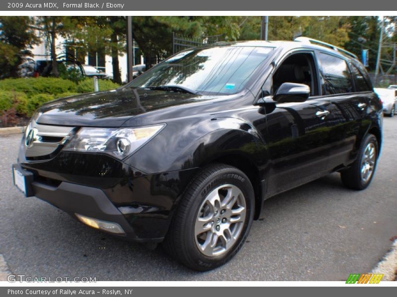 Formal Black / Ebony 2009 Acura MDX