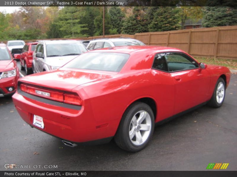 Redline 3-Coat Pearl / Dark Slate Gray 2013 Dodge Challenger SXT