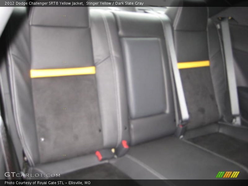 Stinger Yellow / Dark Slate Gray 2012 Dodge Challenger SRT8 Yellow Jacket