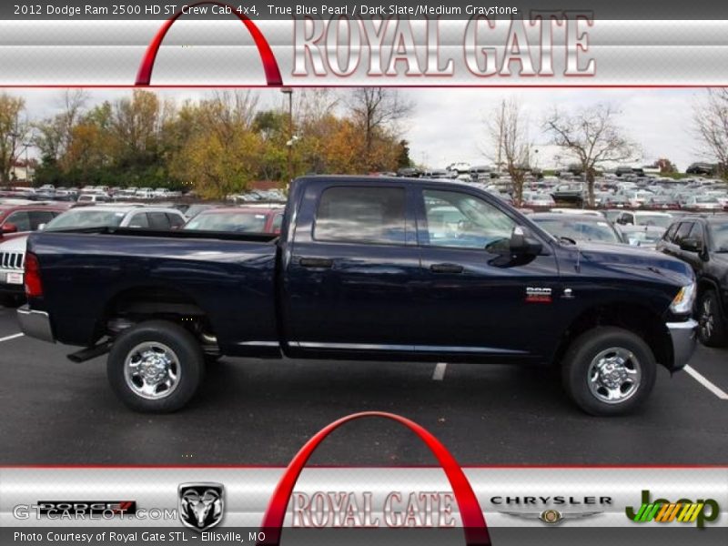 True Blue Pearl / Dark Slate/Medium Graystone 2012 Dodge Ram 2500 HD ST Crew Cab 4x4