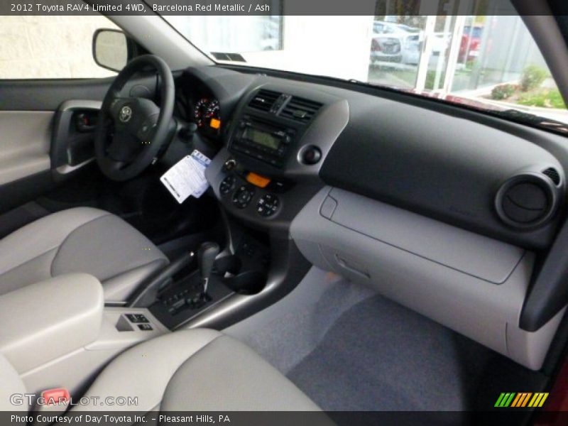 Barcelona Red Metallic / Ash 2012 Toyota RAV4 Limited 4WD