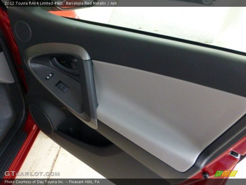 Barcelona Red Metallic / Ash 2012 Toyota RAV4 Limited 4WD
