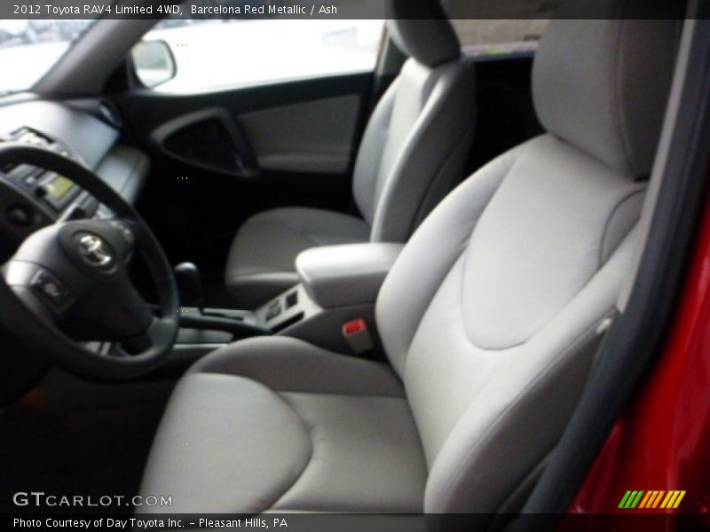 Barcelona Red Metallic / Ash 2012 Toyota RAV4 Limited 4WD