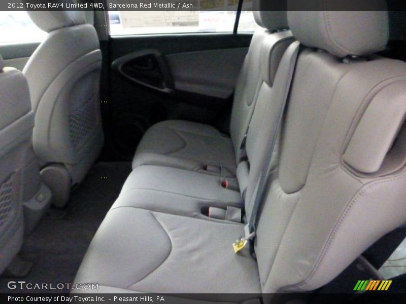 Barcelona Red Metallic / Ash 2012 Toyota RAV4 Limited 4WD