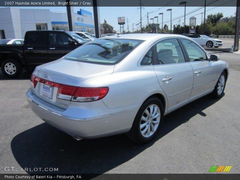 Bright Silver / Gray 2007 Hyundai Azera Limited