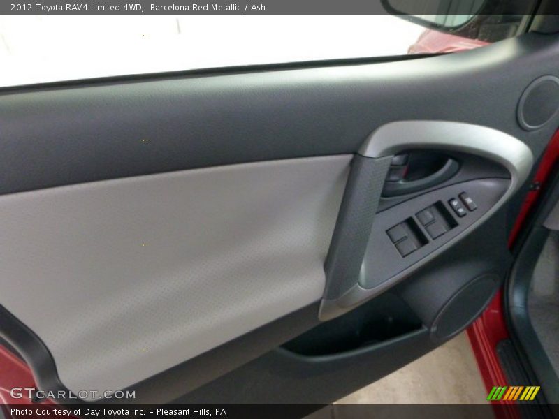Barcelona Red Metallic / Ash 2012 Toyota RAV4 Limited 4WD