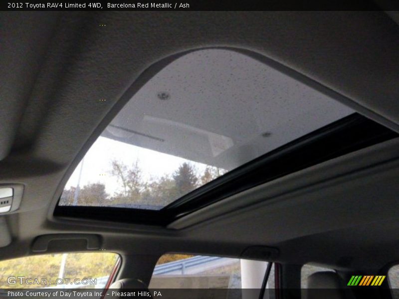 Barcelona Red Metallic / Ash 2012 Toyota RAV4 Limited 4WD
