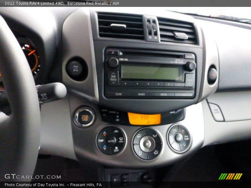 Barcelona Red Metallic / Ash 2012 Toyota RAV4 Limited 4WD