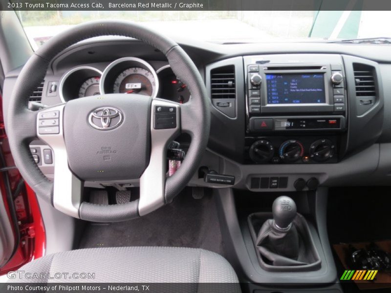 Barcelona Red Metallic / Graphite 2013 Toyota Tacoma Access Cab