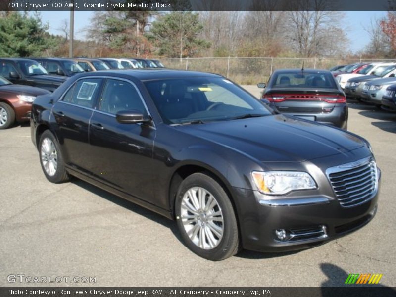 Granite Crystal Metallic / Black 2013 Chrysler 300 AWD