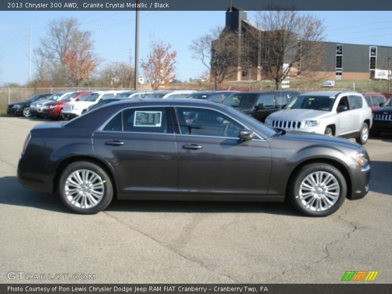 Granite Crystal Metallic / Black 2013 Chrysler 300 AWD