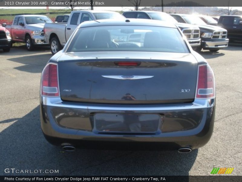 Granite Crystal Metallic / Black 2013 Chrysler 300 AWD