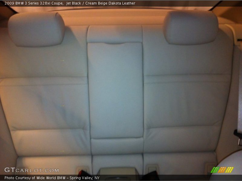 Jet Black / Cream Beige Dakota Leather 2009 BMW 3 Series 328xi Coupe