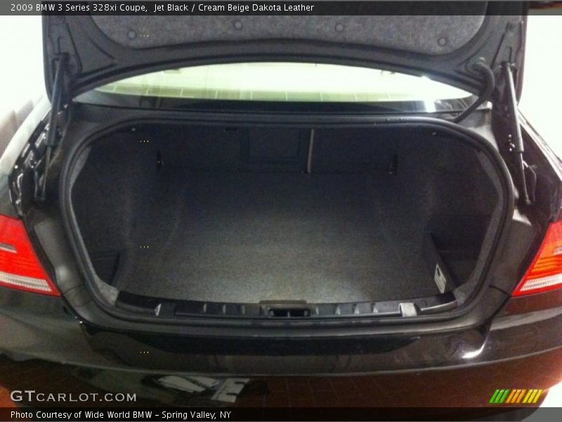 Jet Black / Cream Beige Dakota Leather 2009 BMW 3 Series 328xi Coupe