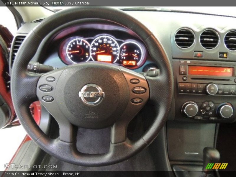 Tuscan Sun / Charcoal 2011 Nissan Altima 2.5 S