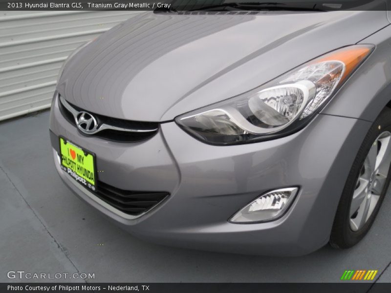 Titanium Gray Metallic / Gray 2013 Hyundai Elantra GLS