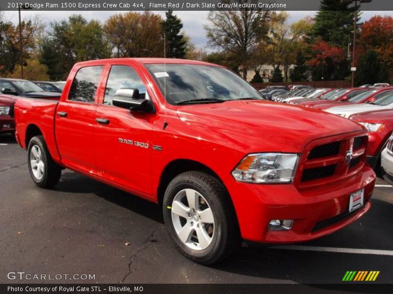 Front 3/4 View of 2012 Ram 1500 Express Crew Cab 4x4