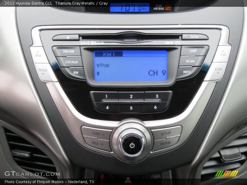 Titanium Gray Metallic / Gray 2013 Hyundai Elantra GLS