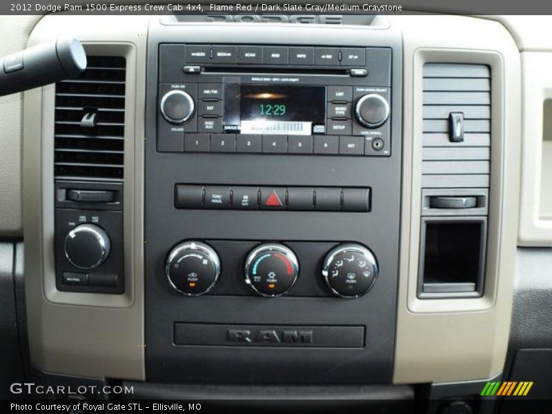 Controls of 2012 Ram 1500 Express Crew Cab 4x4