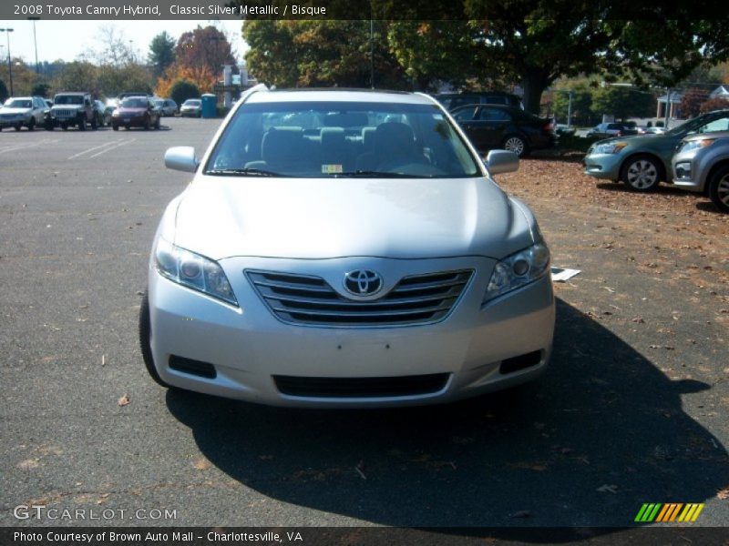 Classic Silver Metallic / Bisque 2008 Toyota Camry Hybrid