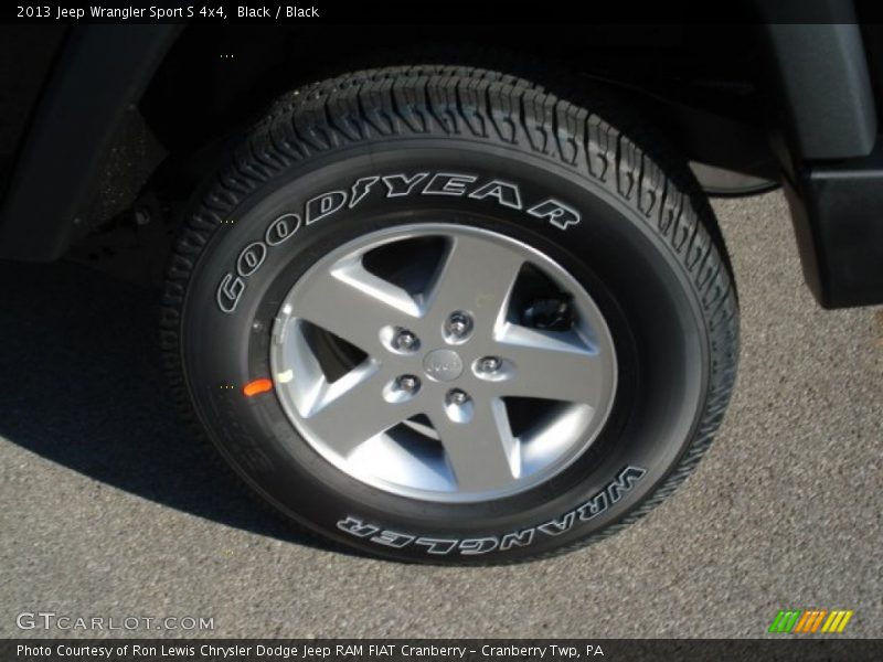 Black / Black 2013 Jeep Wrangler Sport S 4x4