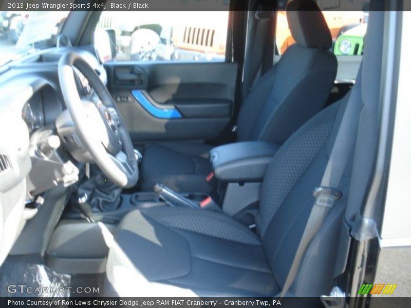 Black / Black 2013 Jeep Wrangler Sport S 4x4