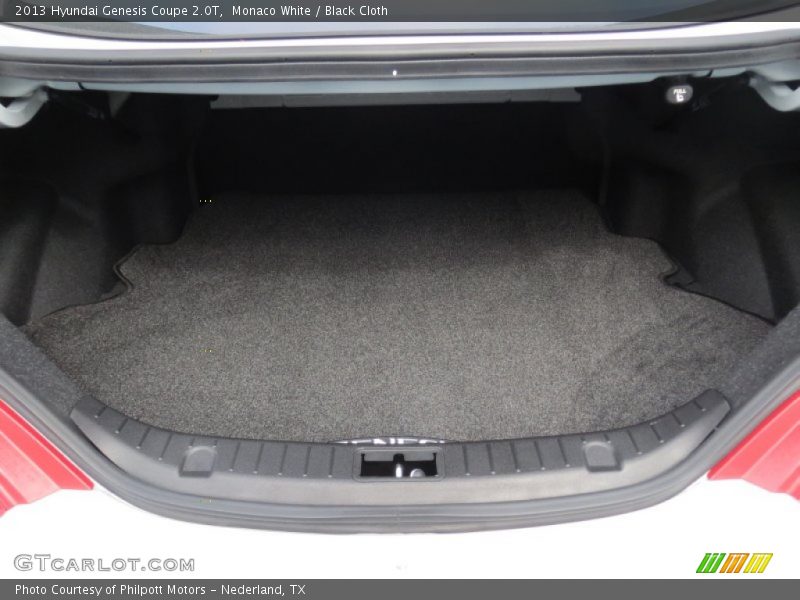  2013 Genesis Coupe 2.0T Trunk