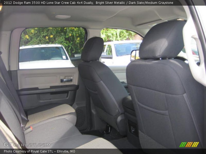 Bright Silver Metallic / Dark Slate/Medium Graystone 2012 Dodge Ram 3500 HD Lone Star Crew Cab 4x4 Dually