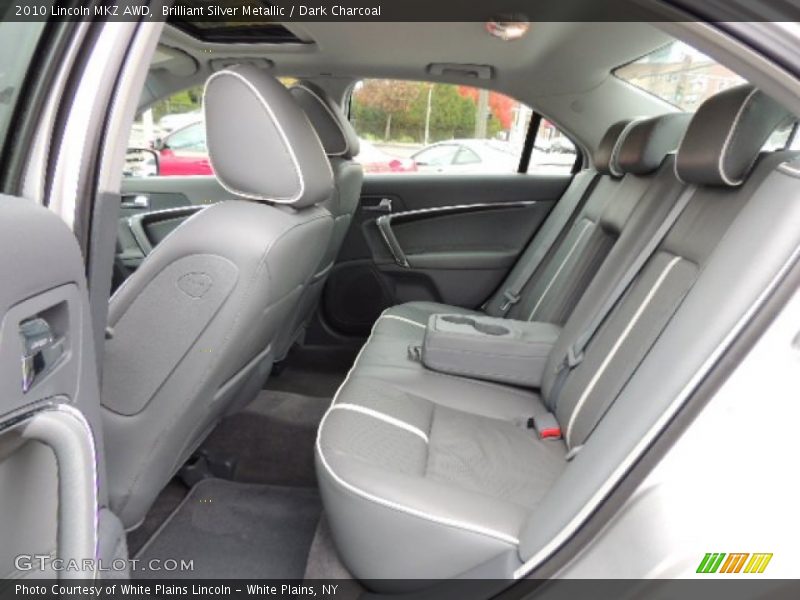 Brilliant Silver Metallic / Dark Charcoal 2010 Lincoln MKZ AWD