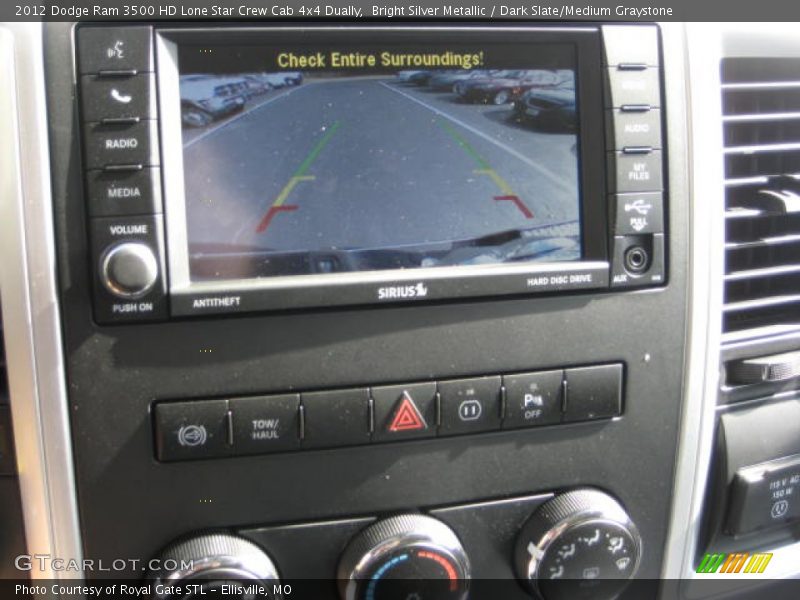 Bright Silver Metallic / Dark Slate/Medium Graystone 2012 Dodge Ram 3500 HD Lone Star Crew Cab 4x4 Dually