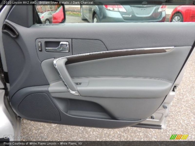 Brilliant Silver Metallic / Dark Charcoal 2010 Lincoln MKZ AWD