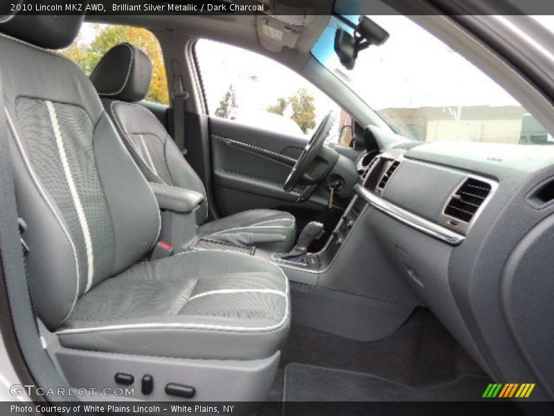 Brilliant Silver Metallic / Dark Charcoal 2010 Lincoln MKZ AWD