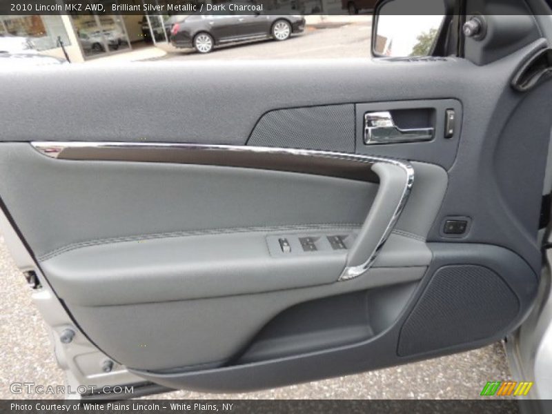 Brilliant Silver Metallic / Dark Charcoal 2010 Lincoln MKZ AWD