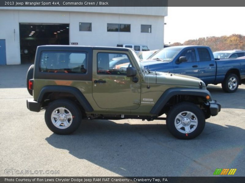 Commando Green / Black 2013 Jeep Wrangler Sport 4x4