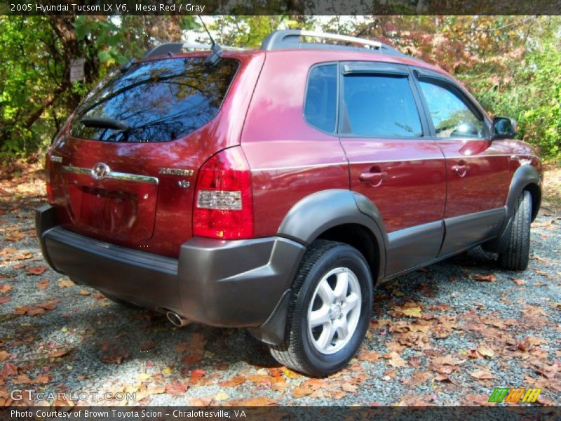  2005 Tucson LX V6 Mesa Red