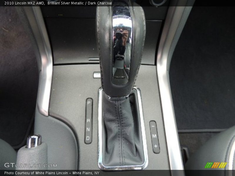 Brilliant Silver Metallic / Dark Charcoal 2010 Lincoln MKZ AWD