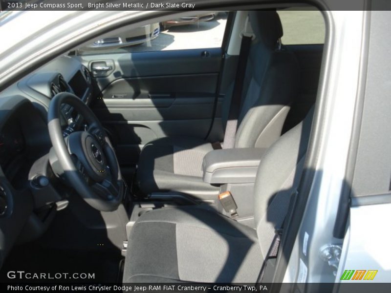 Bright Silver Metallic / Dark Slate Gray 2013 Jeep Compass Sport