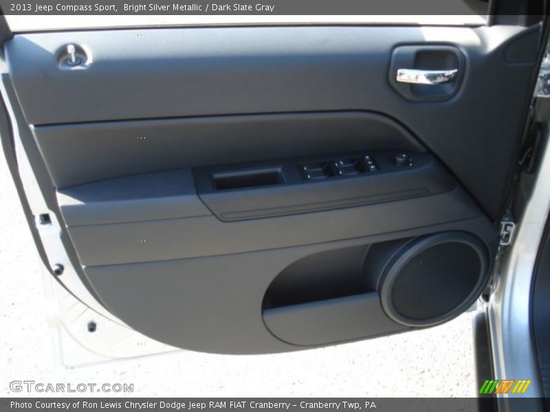 Bright Silver Metallic / Dark Slate Gray 2013 Jeep Compass Sport